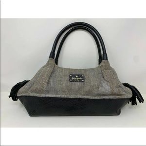 Kate Spade side tassel fringe shoulder bag